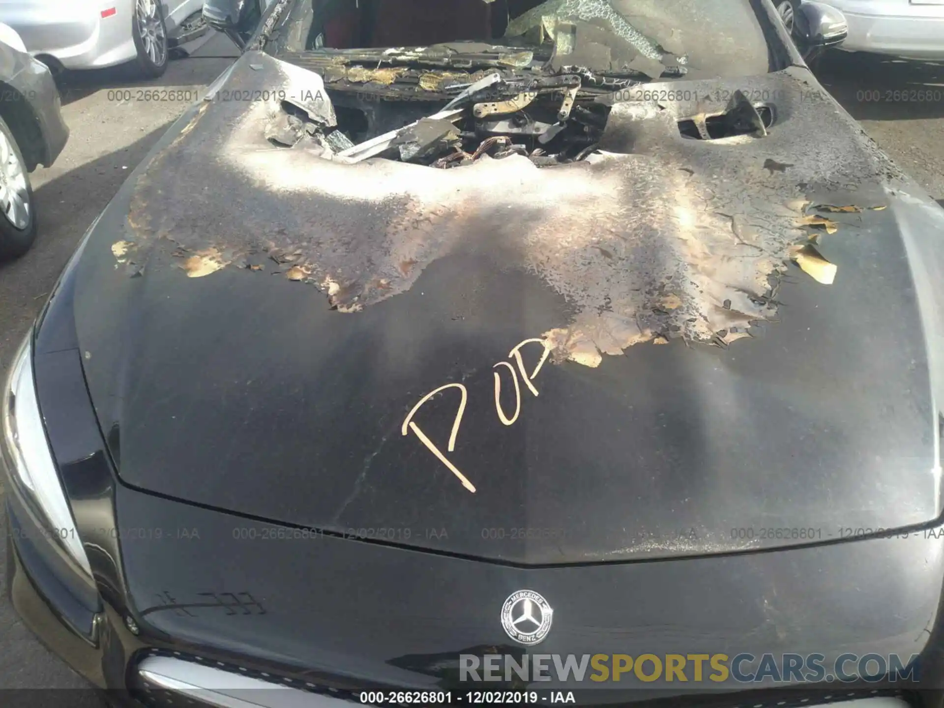 10 Photograph of a damaged car WDDJK6GA6KF054649 MERCEDES-BENZ SL 2019