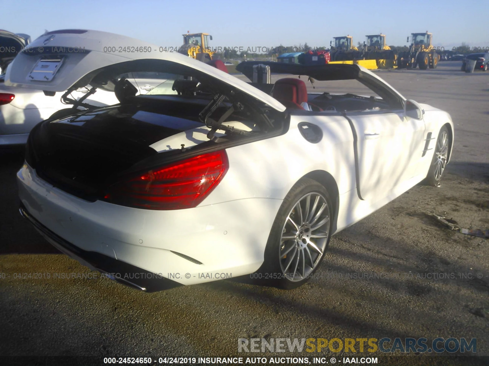 4 Photograph of a damaged car WDDJK6GA7KF055597 MERCEDES-BENZ SL 2019