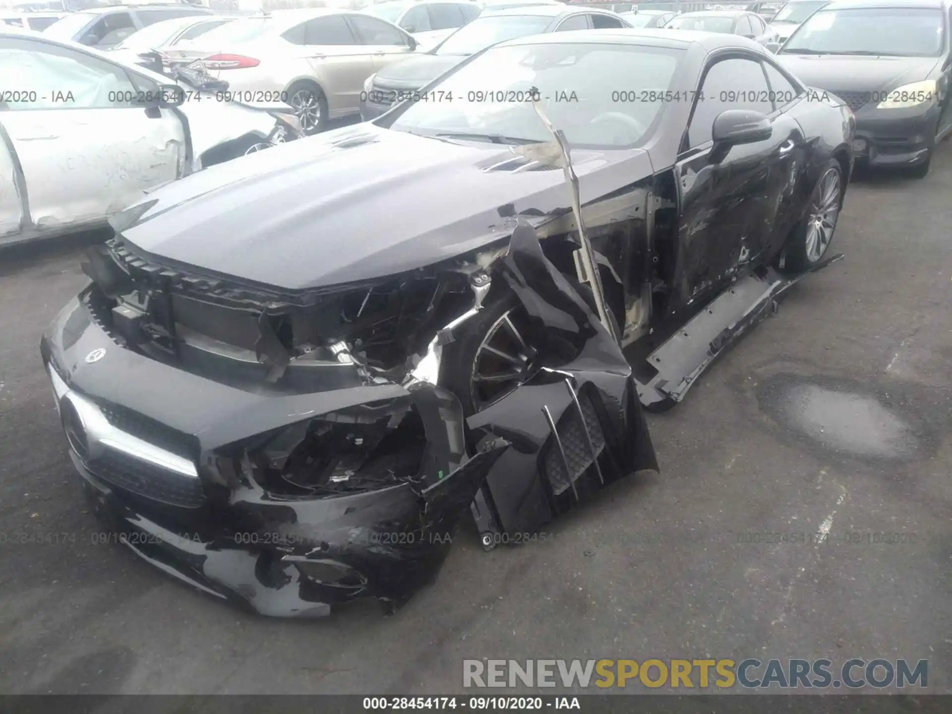 2 Photograph of a damaged car WDDJK6GA9KF057772 MERCEDES-BENZ SL 2019