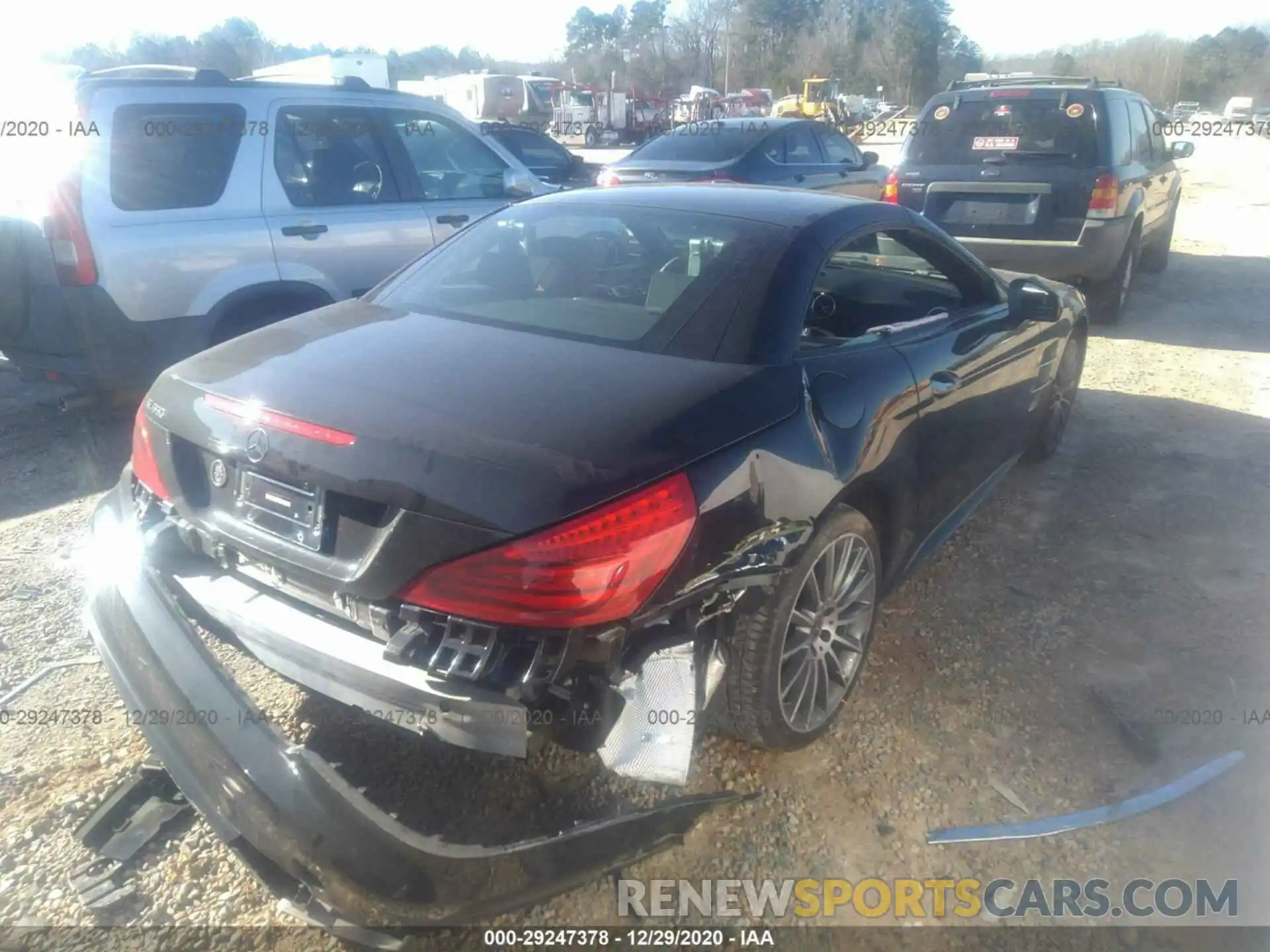 4 Photograph of a damaged car WDDJK7DA1KF055895 MERCEDES-BENZ SL 2019