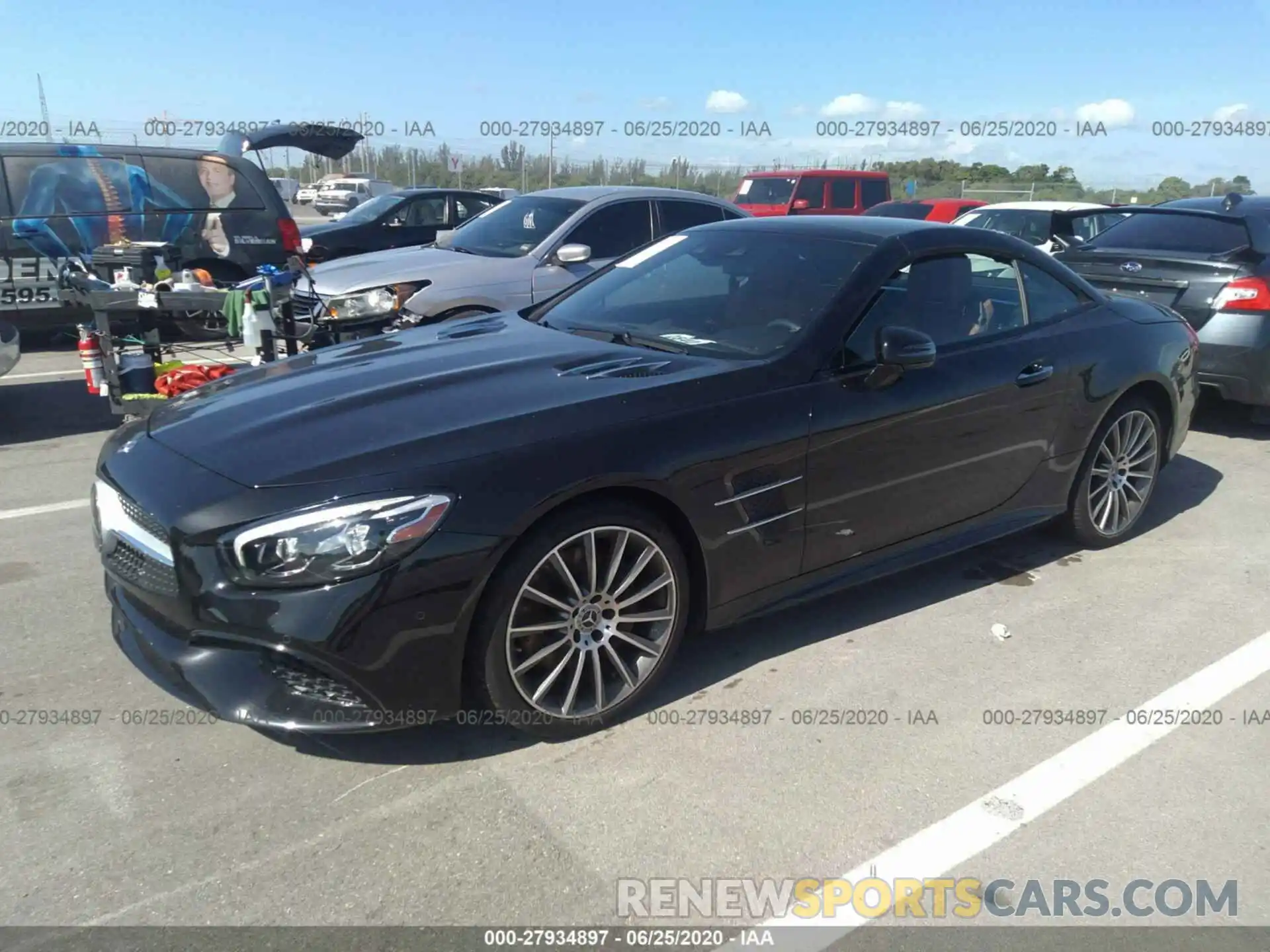 2 Photograph of a damaged car WDDJK7DA4KF055261 MERCEDES-BENZ SL 2019