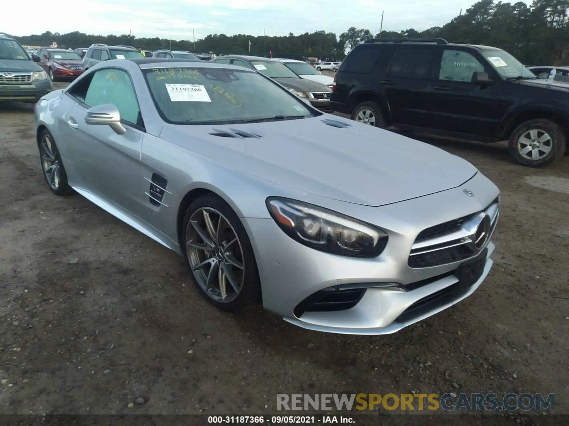 1 Photograph of a damaged car WDDJK7EA4KF055971 MERCEDES-BENZ SL 2019