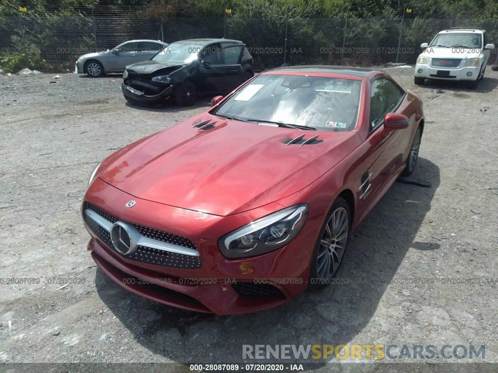 2 Photograph of a damaged car W1KJK6GA5LF061772 MERCEDES-BENZ SL 2020