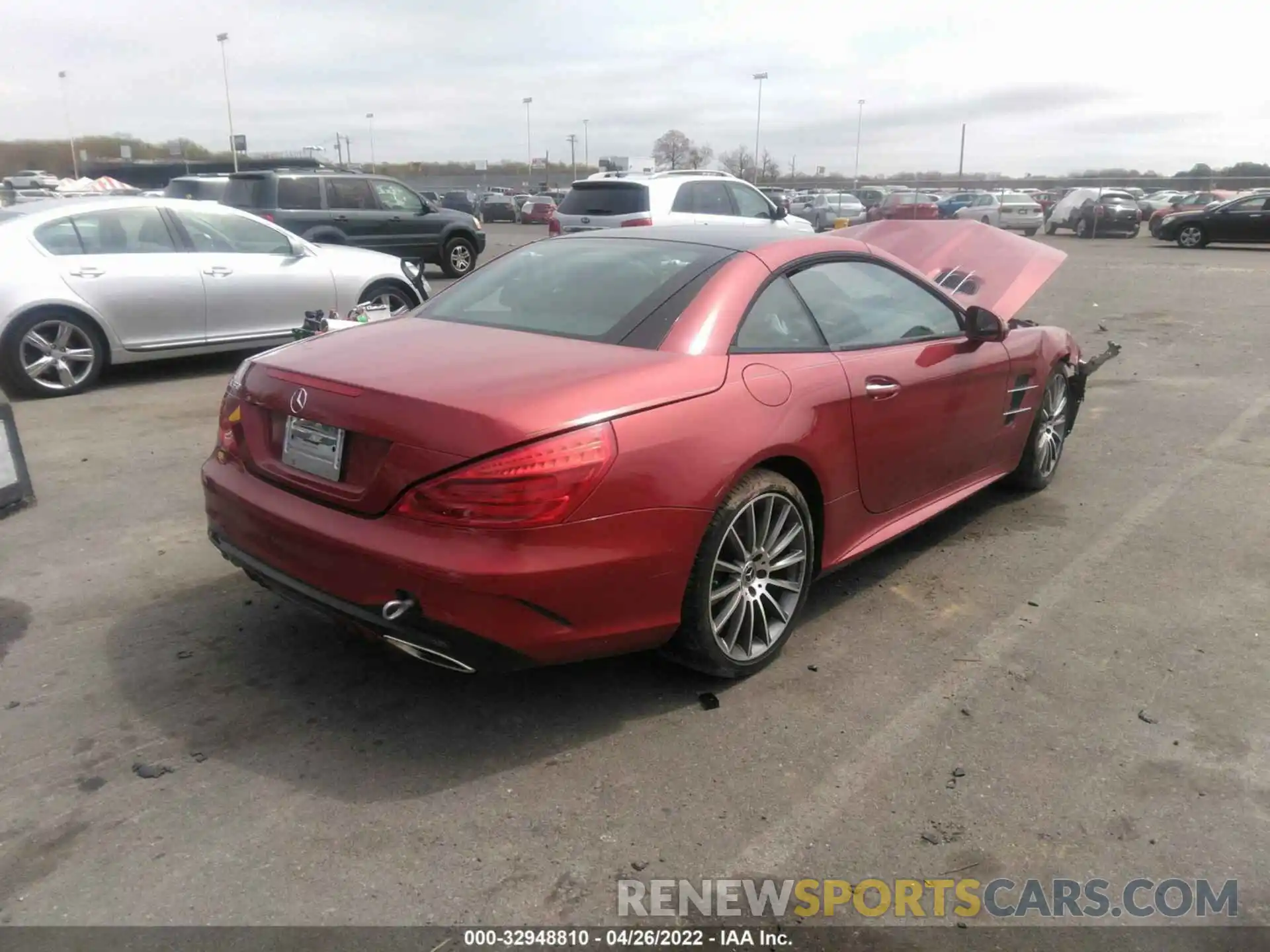 4 Photograph of a damaged car W1KJK7DA4LF061465 MERCEDES-BENZ SL 2020