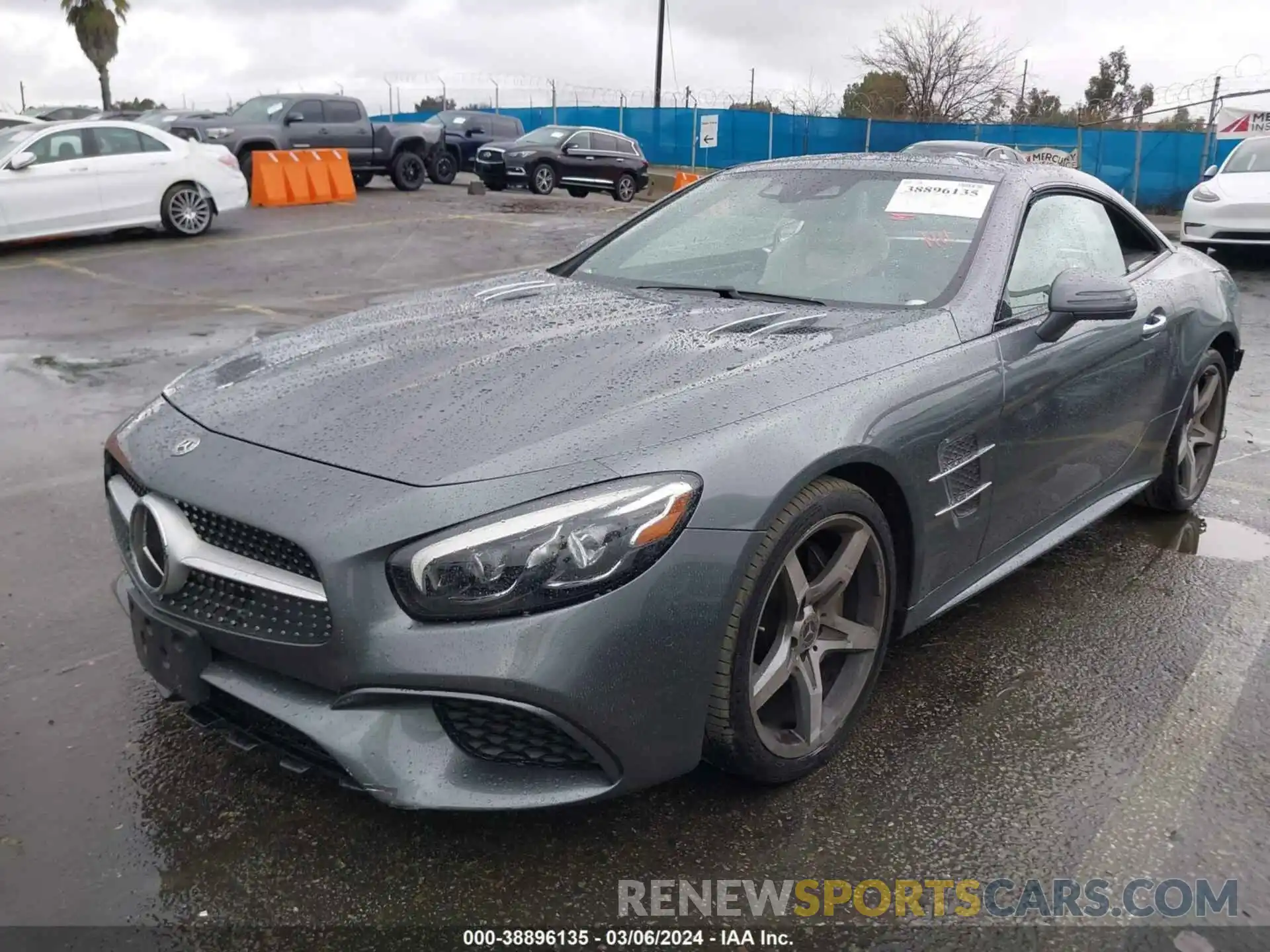 2 Photograph of a damaged car WDDJK7DA6KF057531 MERCEDES-BENZ SL 550 2019