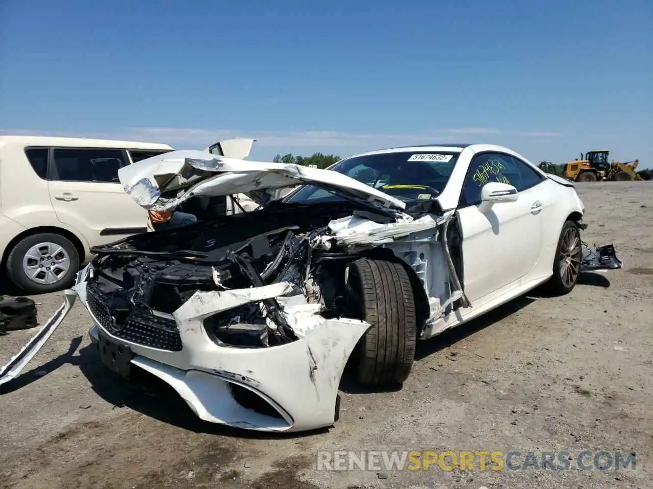 2 Photograph of a damaged car WDDJK6GA2KF054910 MERCEDES-BENZ SL-CLASS 2019