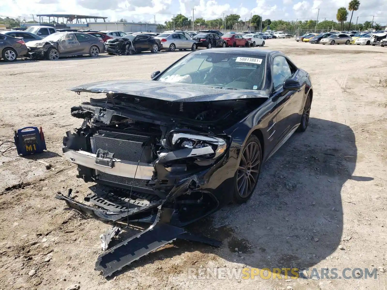 2 Photograph of a damaged car WDDJK6GA3KF054771 MERCEDES-BENZ SL-CLASS 2019