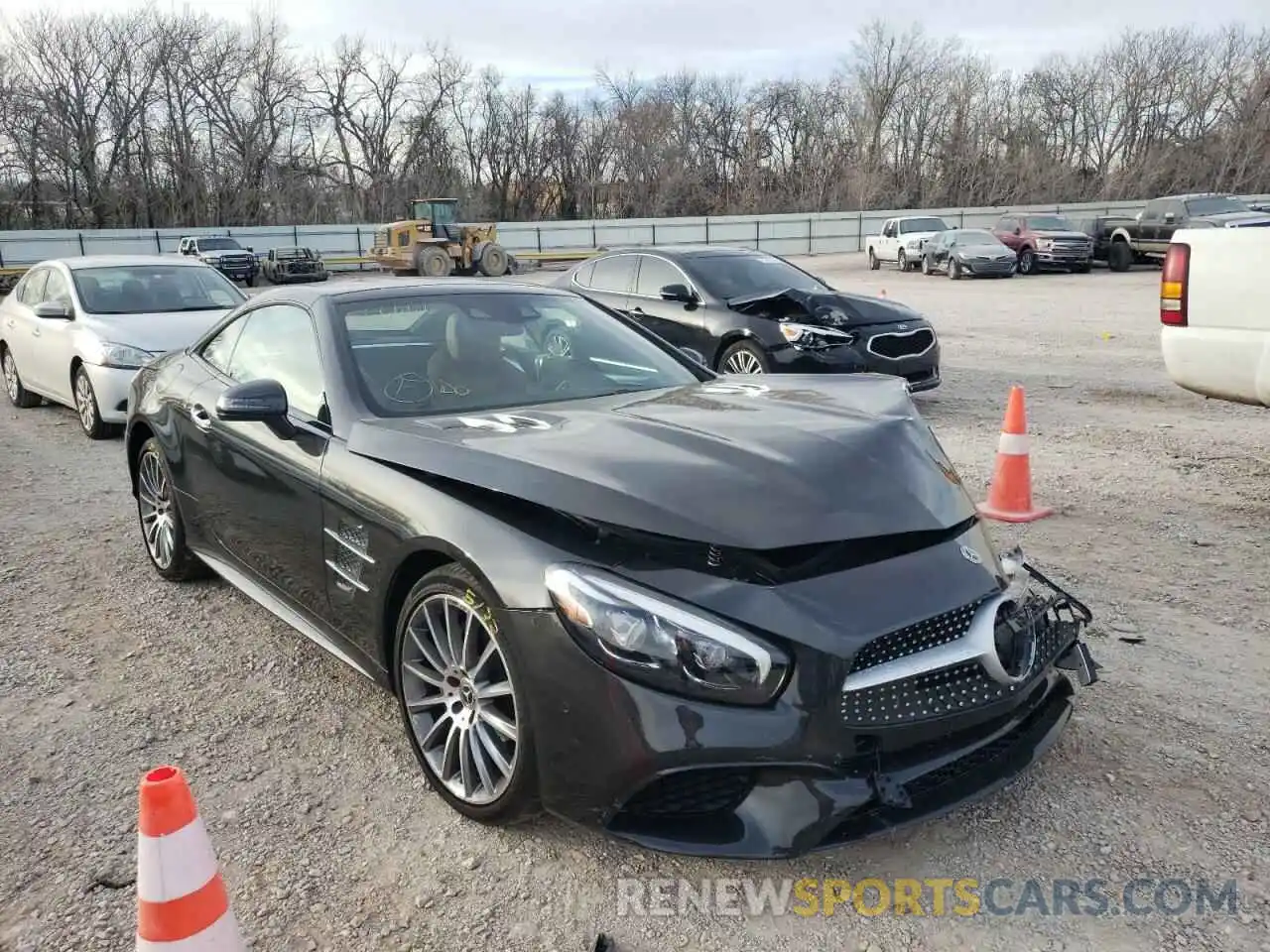 1 Photograph of a damaged car WDDJK6GA5KF056666 MERCEDES-BENZ SL-CLASS 2019