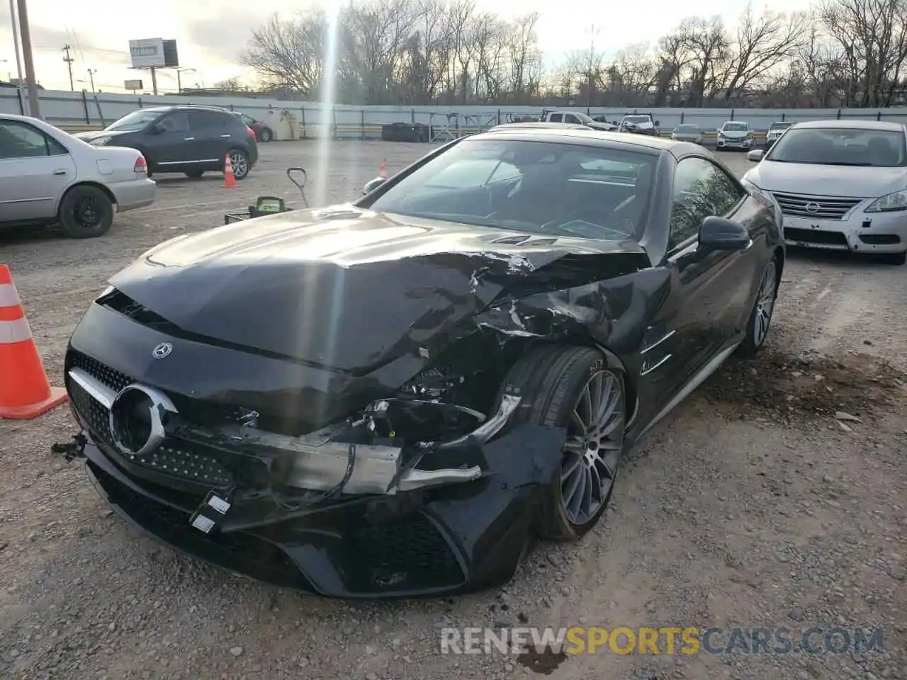 2 Photograph of a damaged car WDDJK6GA5KF056666 MERCEDES-BENZ SL-CLASS 2019