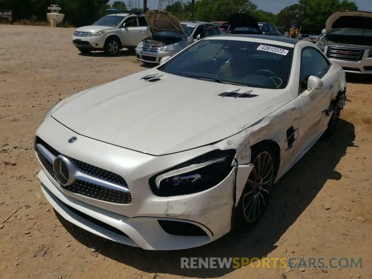 2 Photograph of a damaged car WDDJK7DA1KF054777 MERCEDES-BENZ SL-CLASS 2019