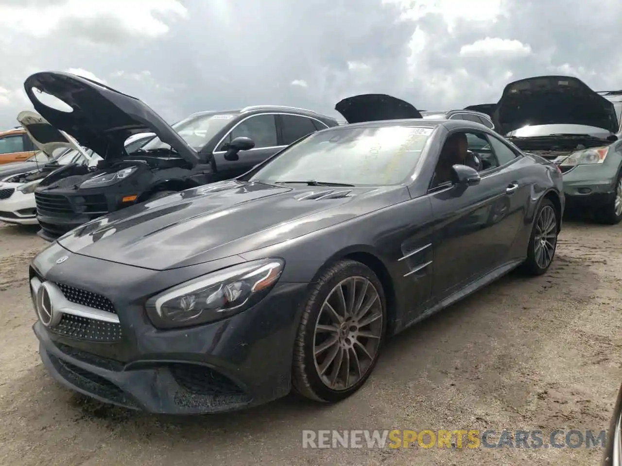 2 Photograph of a damaged car WDDJK7DA6KF055407 MERCEDES-BENZ SL-CLASS 2019