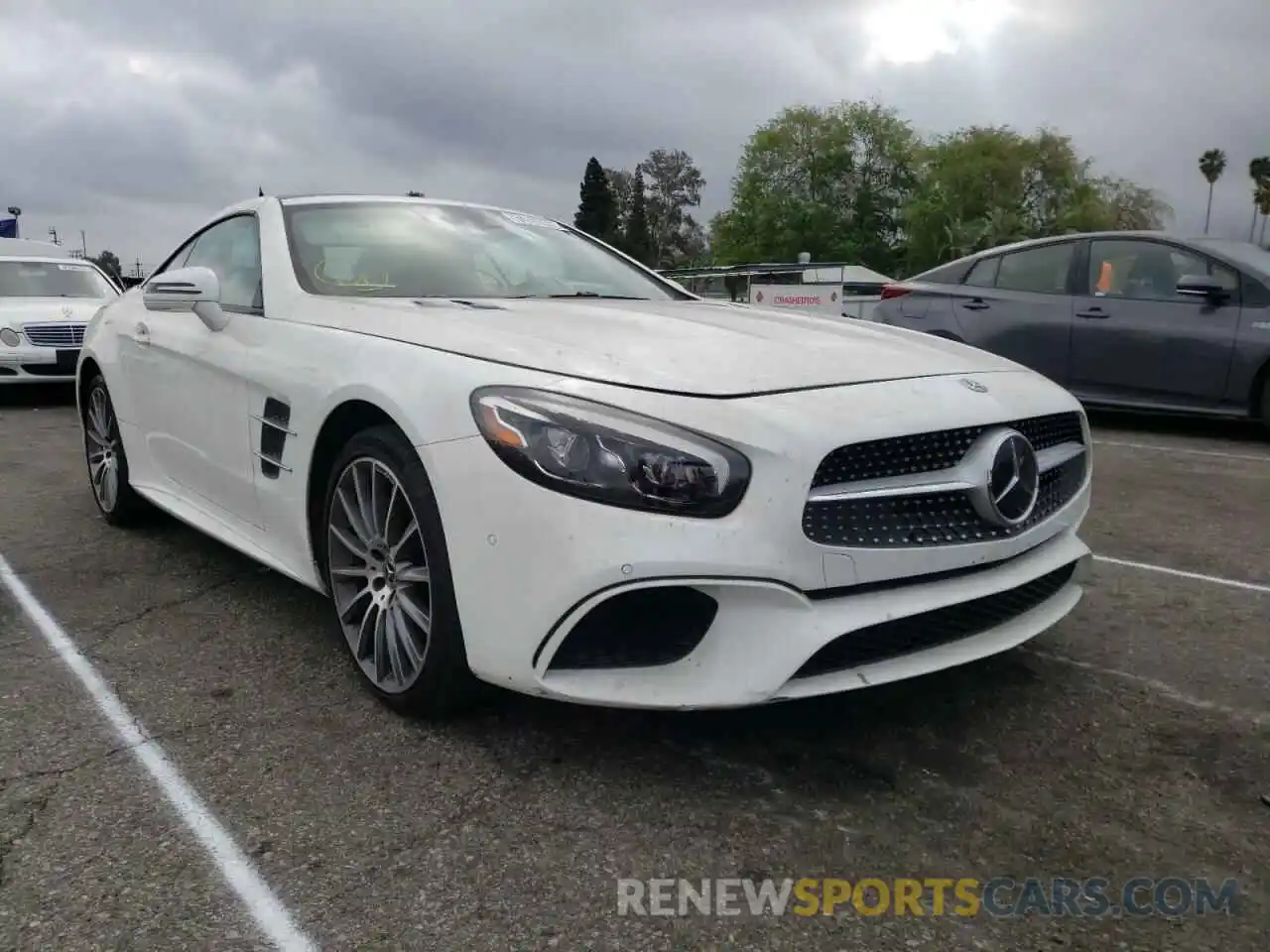 1 Photograph of a damaged car WDDJK7DA8KF054582 MERCEDES-BENZ SL-CLASS 2019