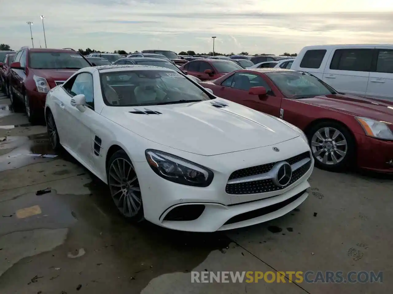 1 Photograph of a damaged car WDDJK7DA8KF056722 MERCEDES-BENZ SL-CLASS 2019