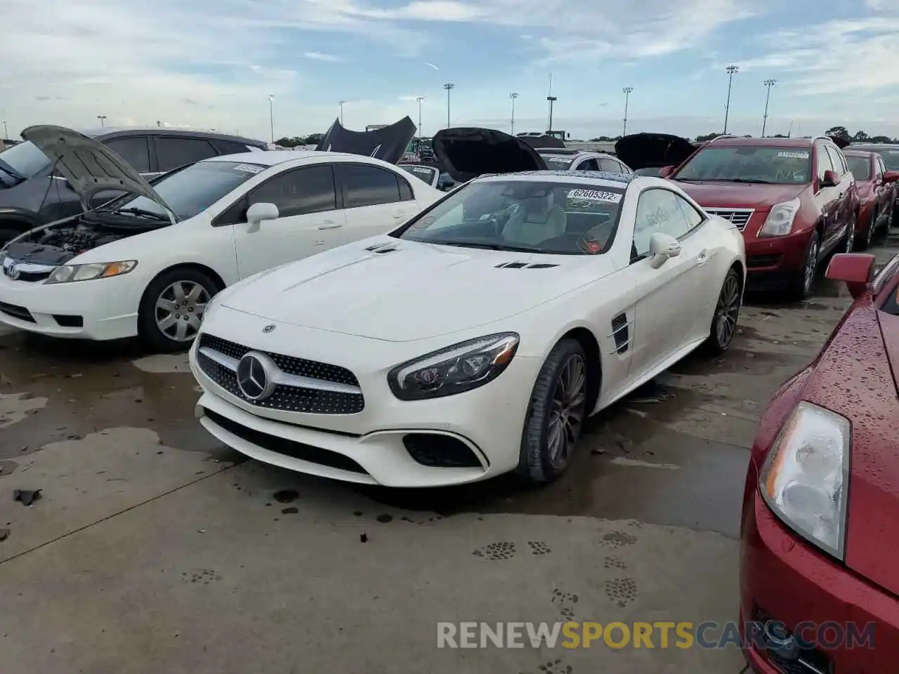 2 Photograph of a damaged car WDDJK7DA8KF056722 MERCEDES-BENZ SL-CLASS 2019