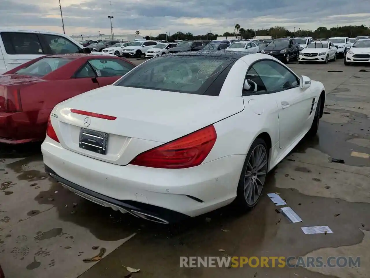 4 Photograph of a damaged car WDDJK7DA8KF056722 MERCEDES-BENZ SL-CLASS 2019