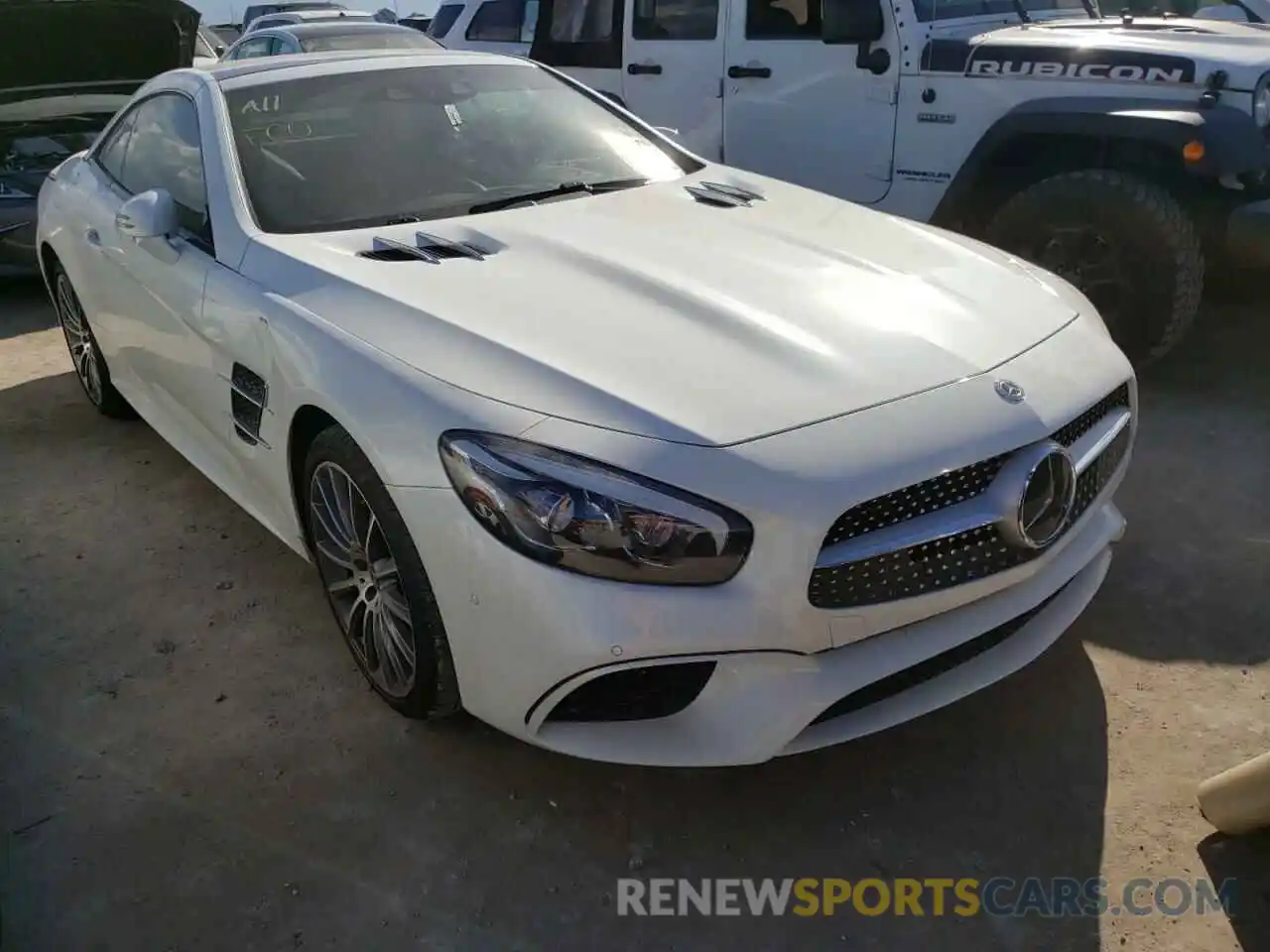 1 Photograph of a damaged car WDDJK7DAXKF057760 MERCEDES-BENZ SL-CLASS 2019