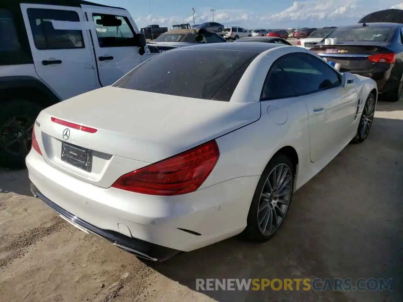 4 Photograph of a damaged car WDDJK7DAXKF057760 MERCEDES-BENZ SL-CLASS 2019