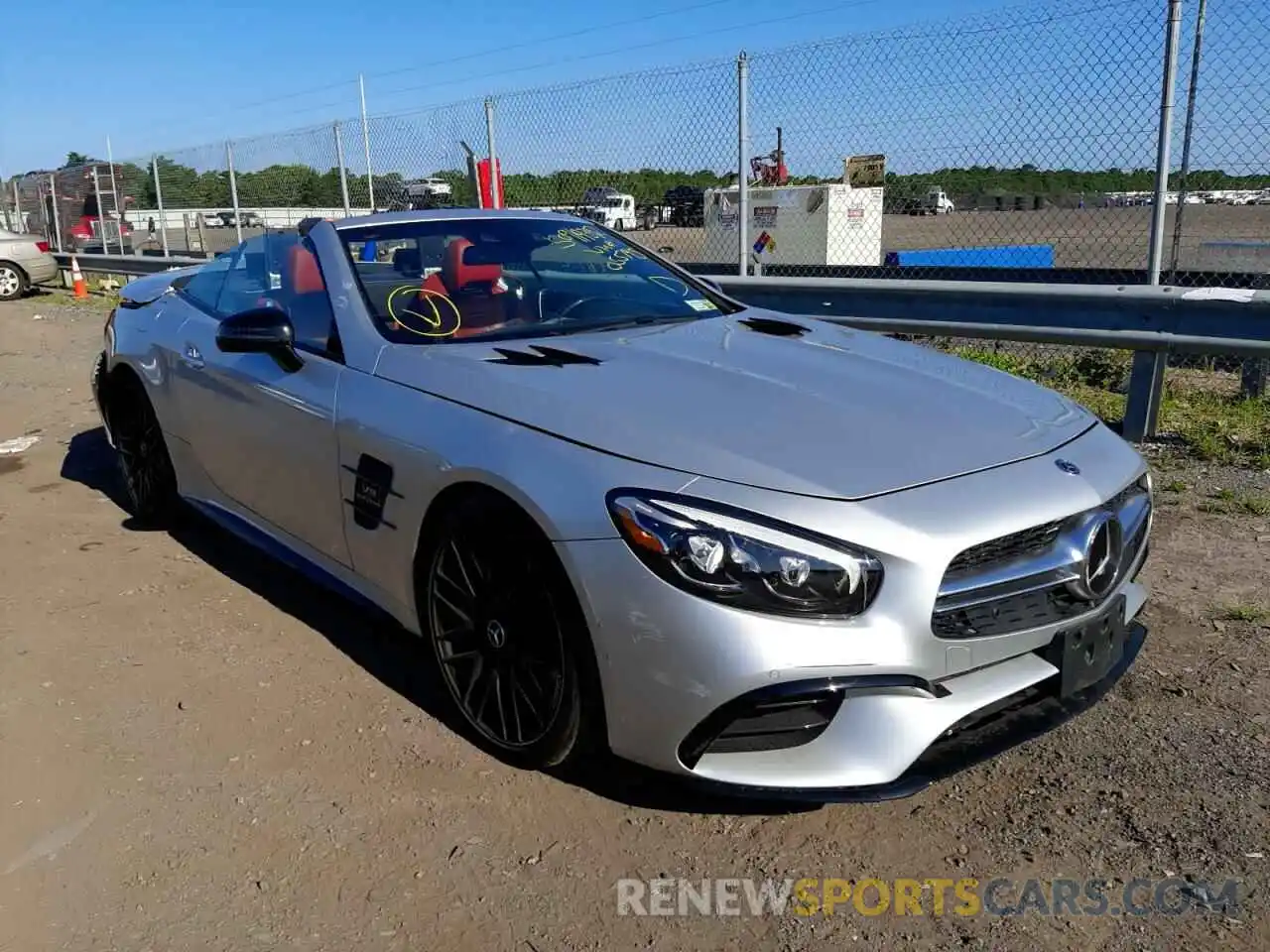 1 Photograph of a damaged car WDDJK7EAXKF055795 MERCEDES-BENZ SL-CLASS 2019