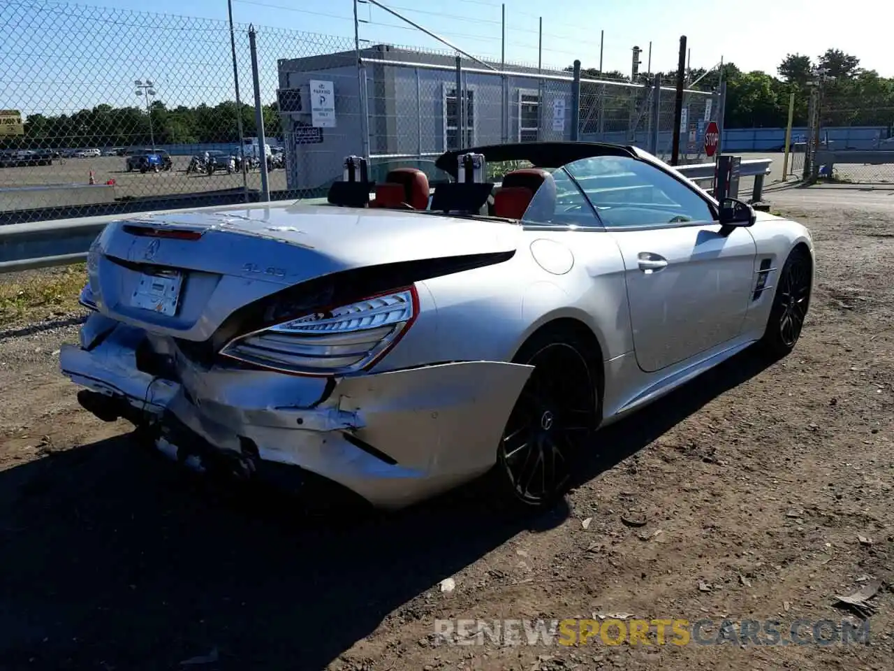 4 Photograph of a damaged car WDDJK7EAXKF055795 MERCEDES-BENZ SL-CLASS 2019