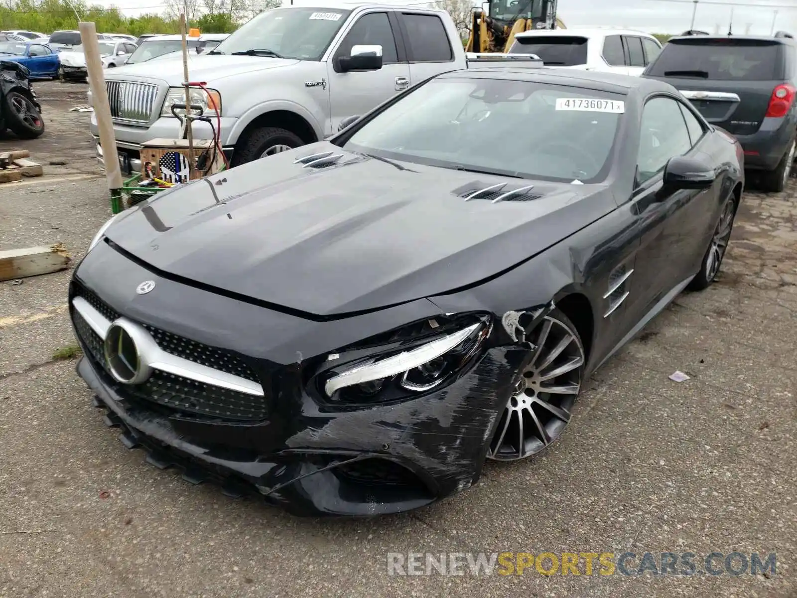 2 Photograph of a damaged car W1KJK6GA1LF060599 MERCEDES-BENZ SL-CLASS 2020