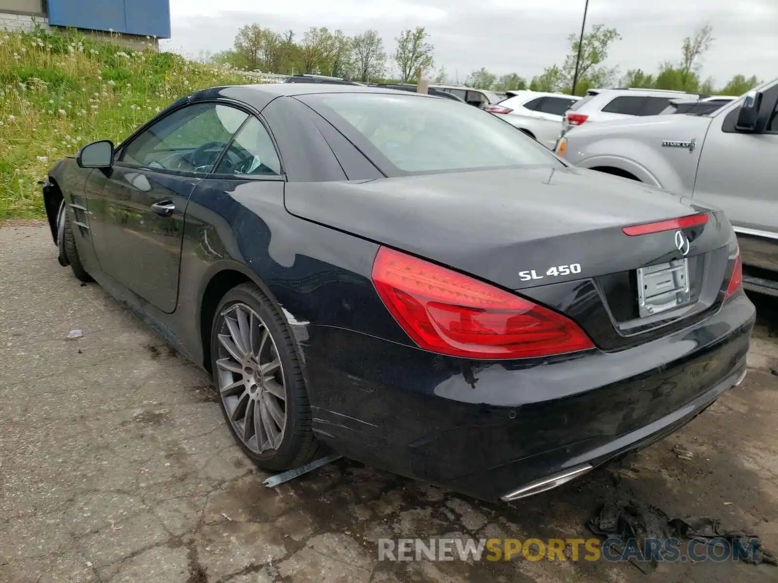 3 Photograph of a damaged car W1KJK6GA1LF060599 MERCEDES-BENZ SL-CLASS 2020