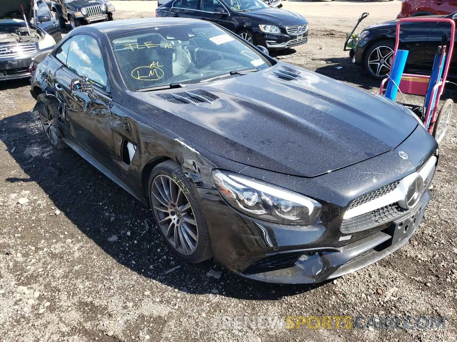 1 Photograph of a damaged car W1KJK7DA6LF060544 MERCEDES-BENZ SL-CLASS 2020