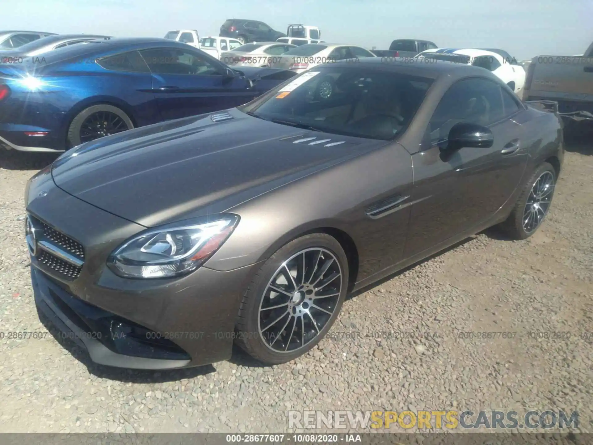 2 Photograph of a damaged car WDDPK3JA1KF165806 MERCEDES-BENZ SLC 2019