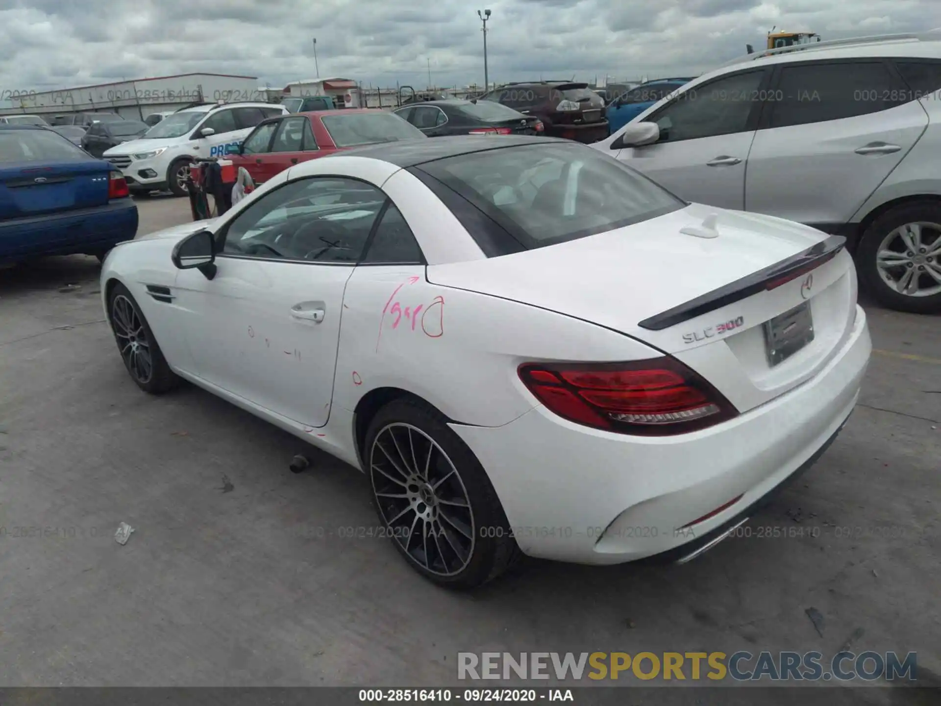 3 Photograph of a damaged car WDDPK3JA3KF161434 MERCEDES-BENZ SLC 2019