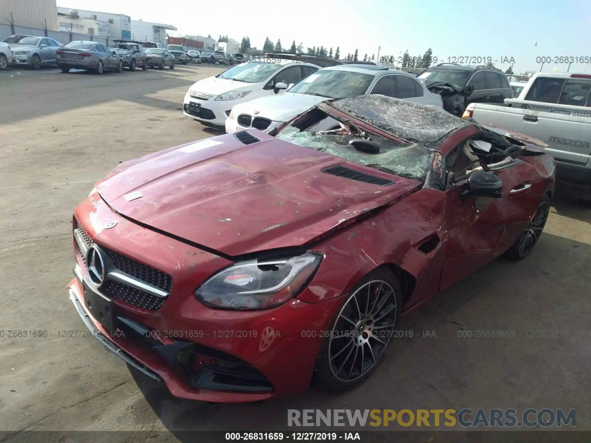 2 Photograph of a damaged car WDDPK3JA4KF160924 MERCEDES-BENZ SLC 2019