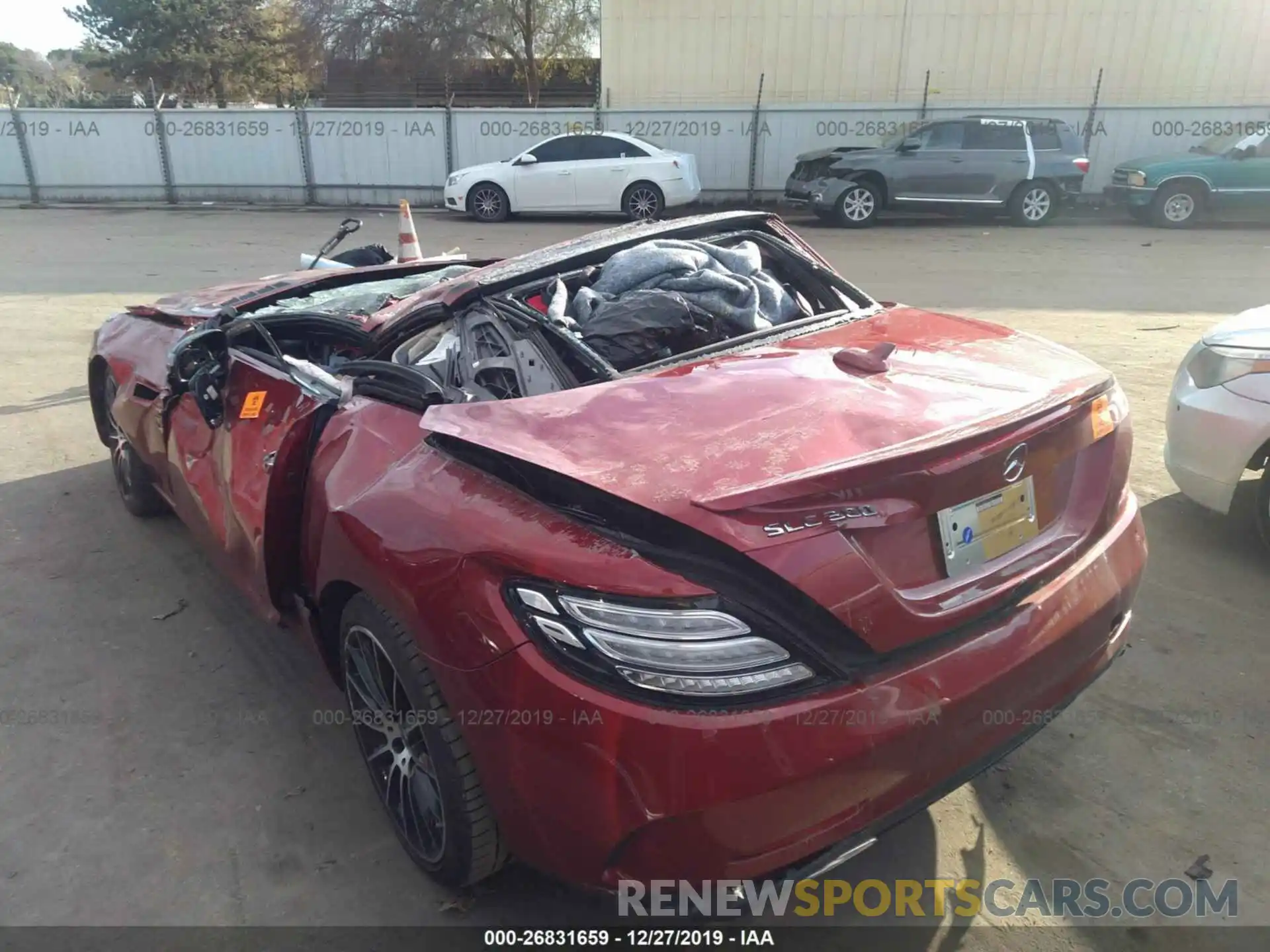 3 Photograph of a damaged car WDDPK3JA4KF160924 MERCEDES-BENZ SLC 2019