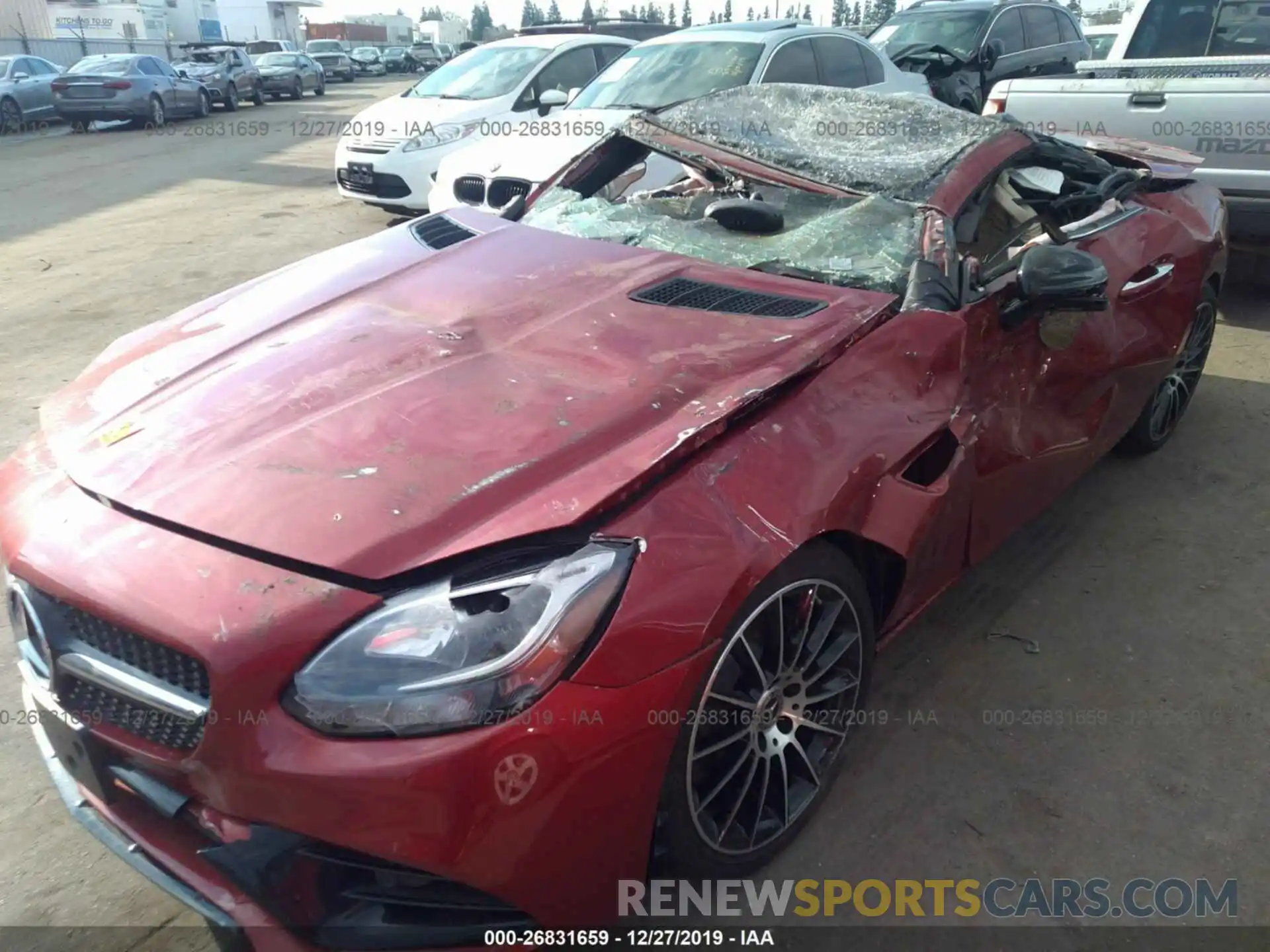 6 Photograph of a damaged car WDDPK3JA4KF160924 MERCEDES-BENZ SLC 2019