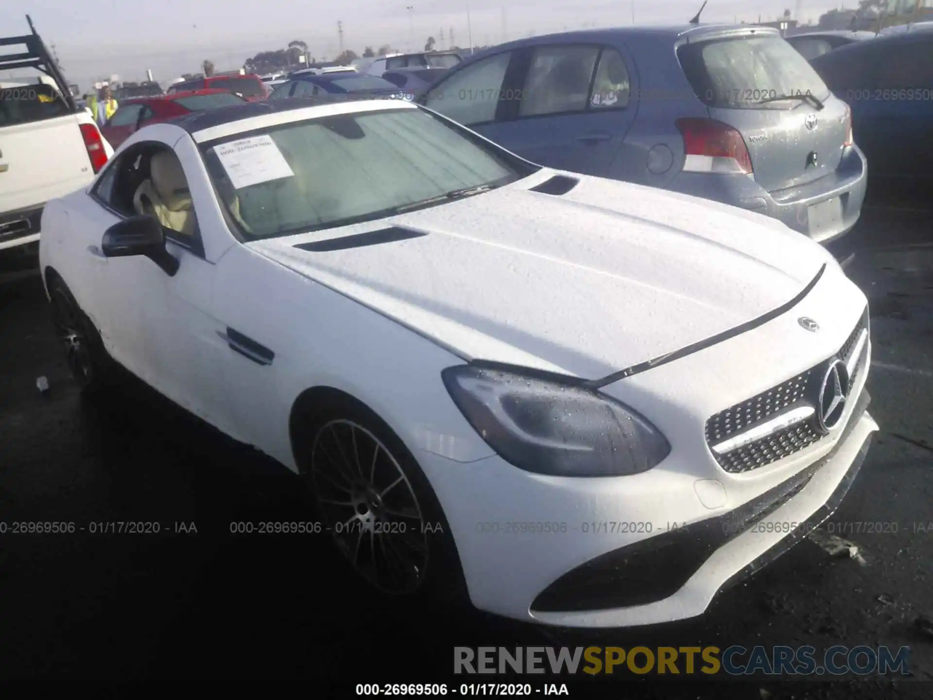 1 Photograph of a damaged car WDDPK3JA6KF165865 MERCEDES-BENZ SLC 2019