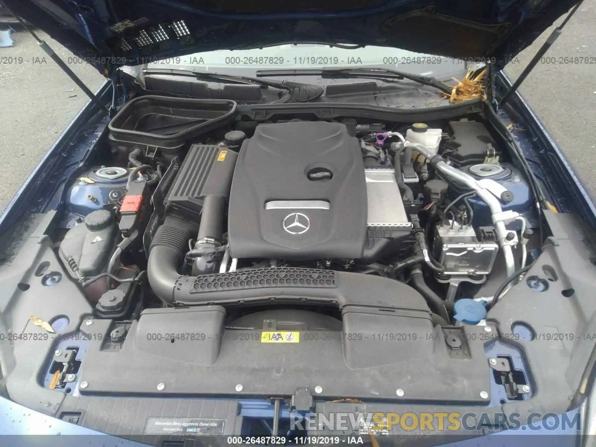 10 Photograph of a damaged car WDDPK3JA7KF157340 MERCEDES-BENZ SLC 2019