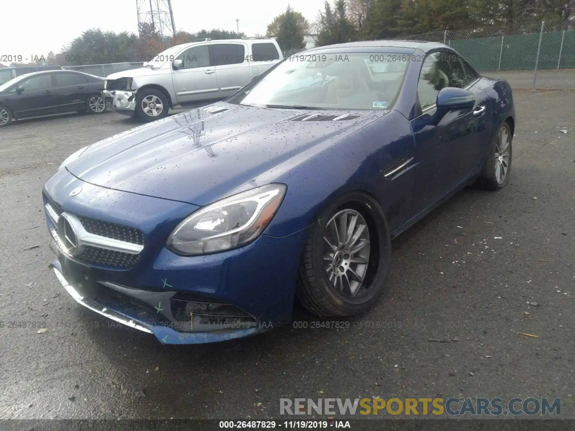 6 Photograph of a damaged car WDDPK3JA7KF157340 MERCEDES-BENZ SLC 2019