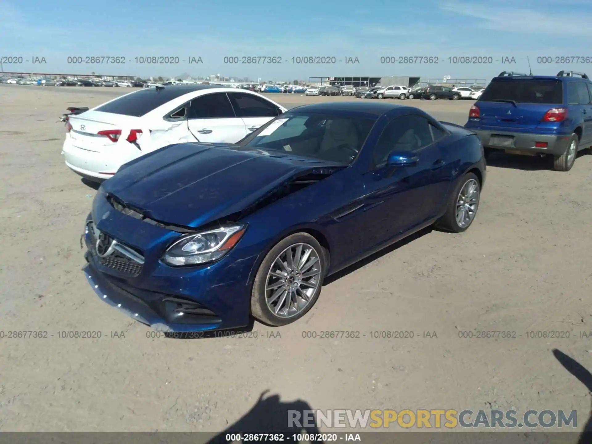 2 Photograph of a damaged car WDDPK3JA8KF159811 MERCEDES-BENZ SLC 2019