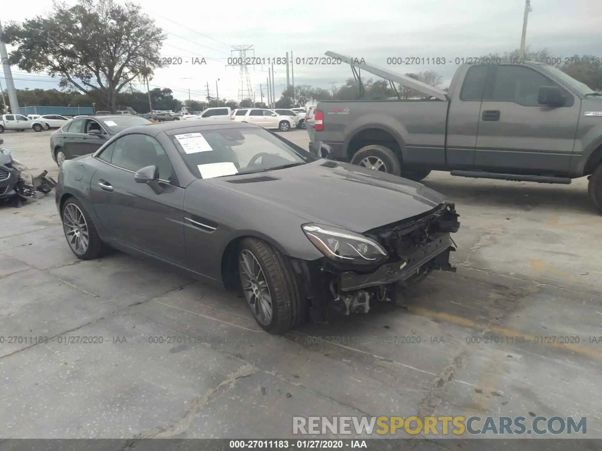 1 Photograph of a damaged car WDDPK3JAXKF161401 MERCEDES-BENZ SLC 2019