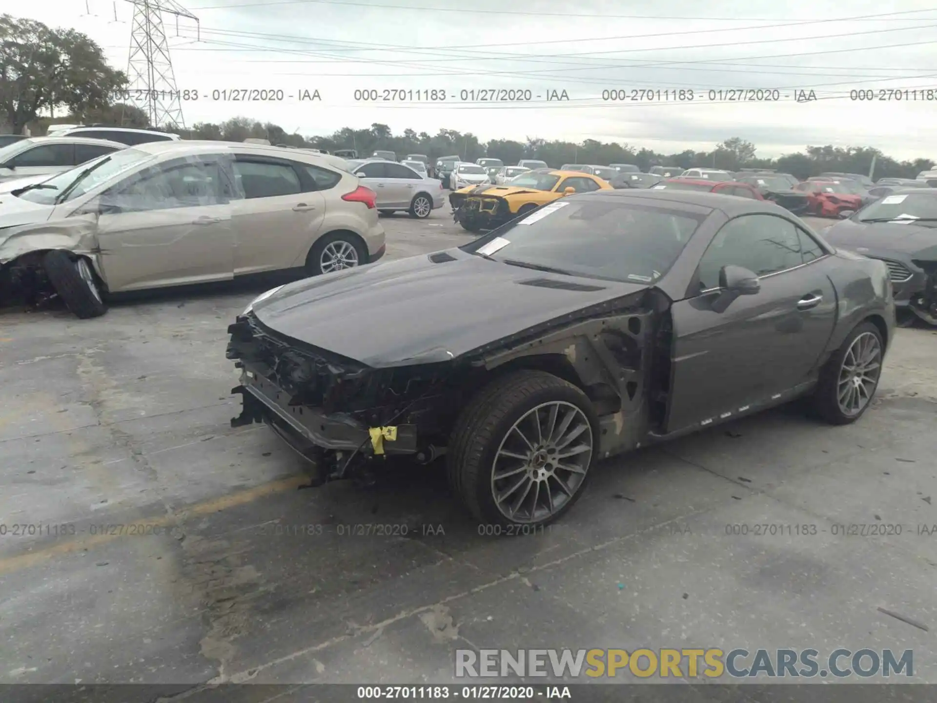 2 Photograph of a damaged car WDDPK3JAXKF161401 MERCEDES-BENZ SLC 2019