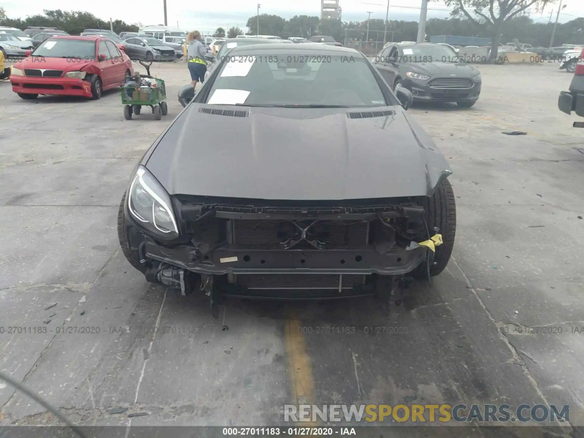 6 Photograph of a damaged car WDDPK3JAXKF161401 MERCEDES-BENZ SLC 2019