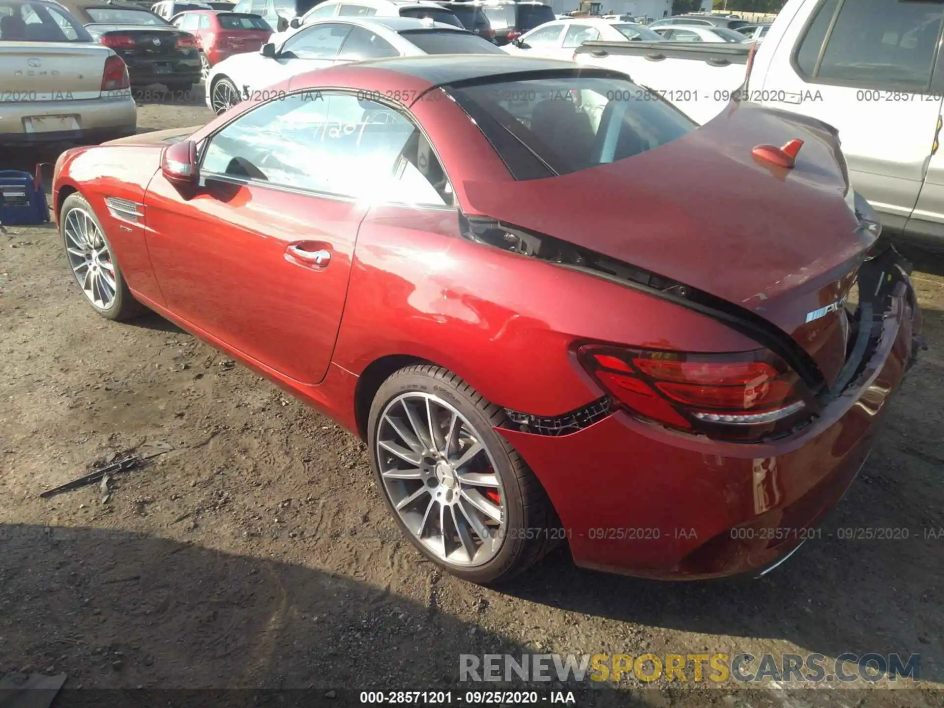 3 Photograph of a damaged car WDDPK6GA0KF160380 MERCEDES-BENZ SLC 2019