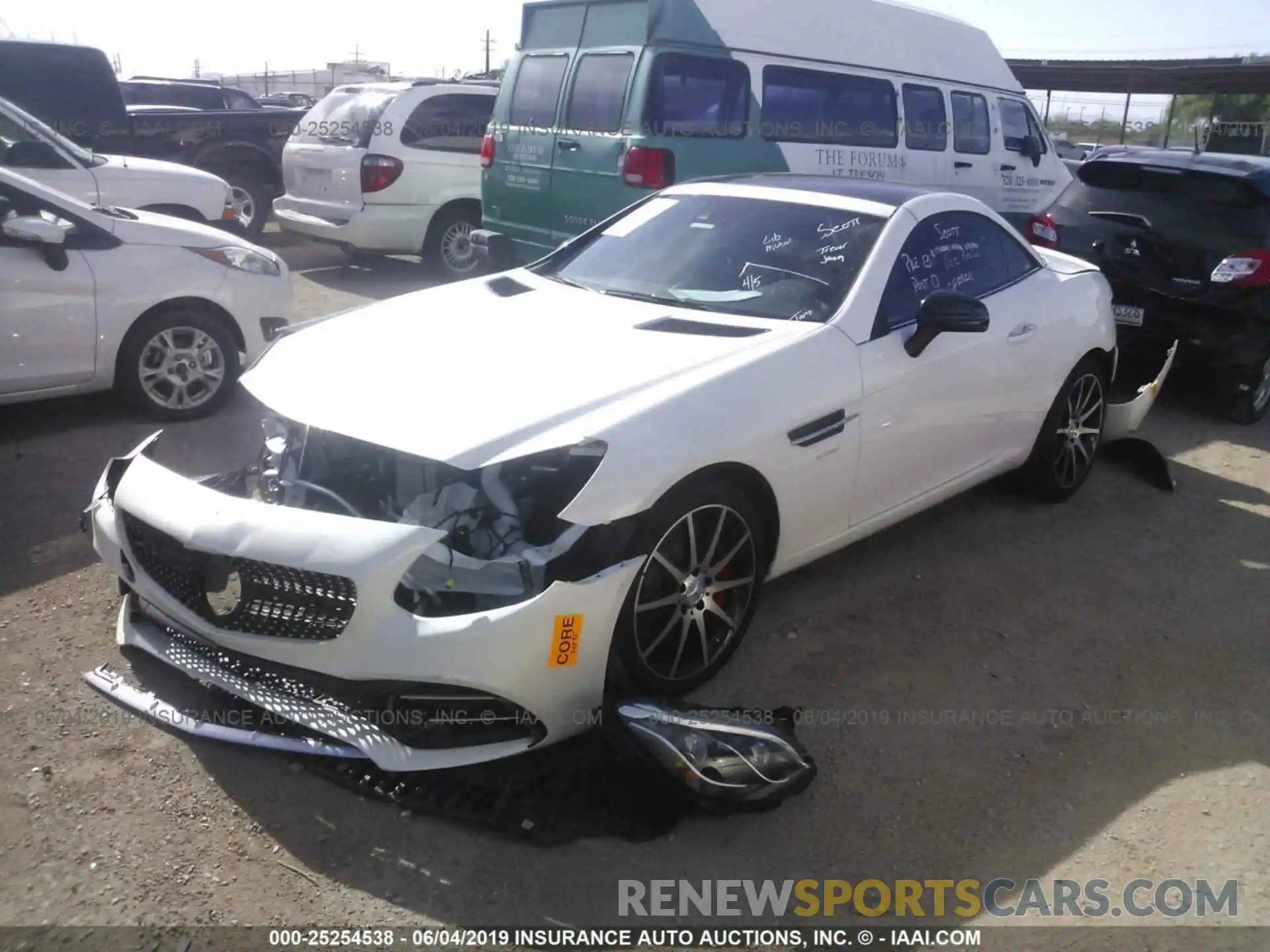 2 Photograph of a damaged car WDDPK6GA2KF158145 MERCEDES-BENZ SLC 2019