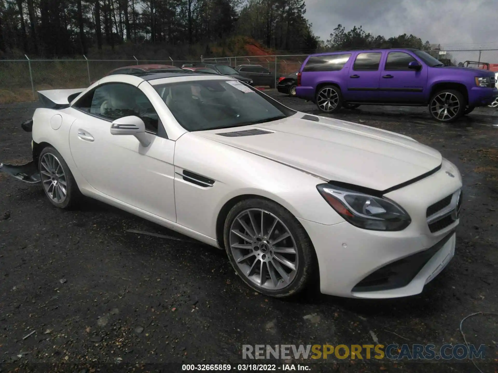 1 Photograph of a damaged car W1KPK3JA2LF169980 MERCEDES-BENZ SLC 2020