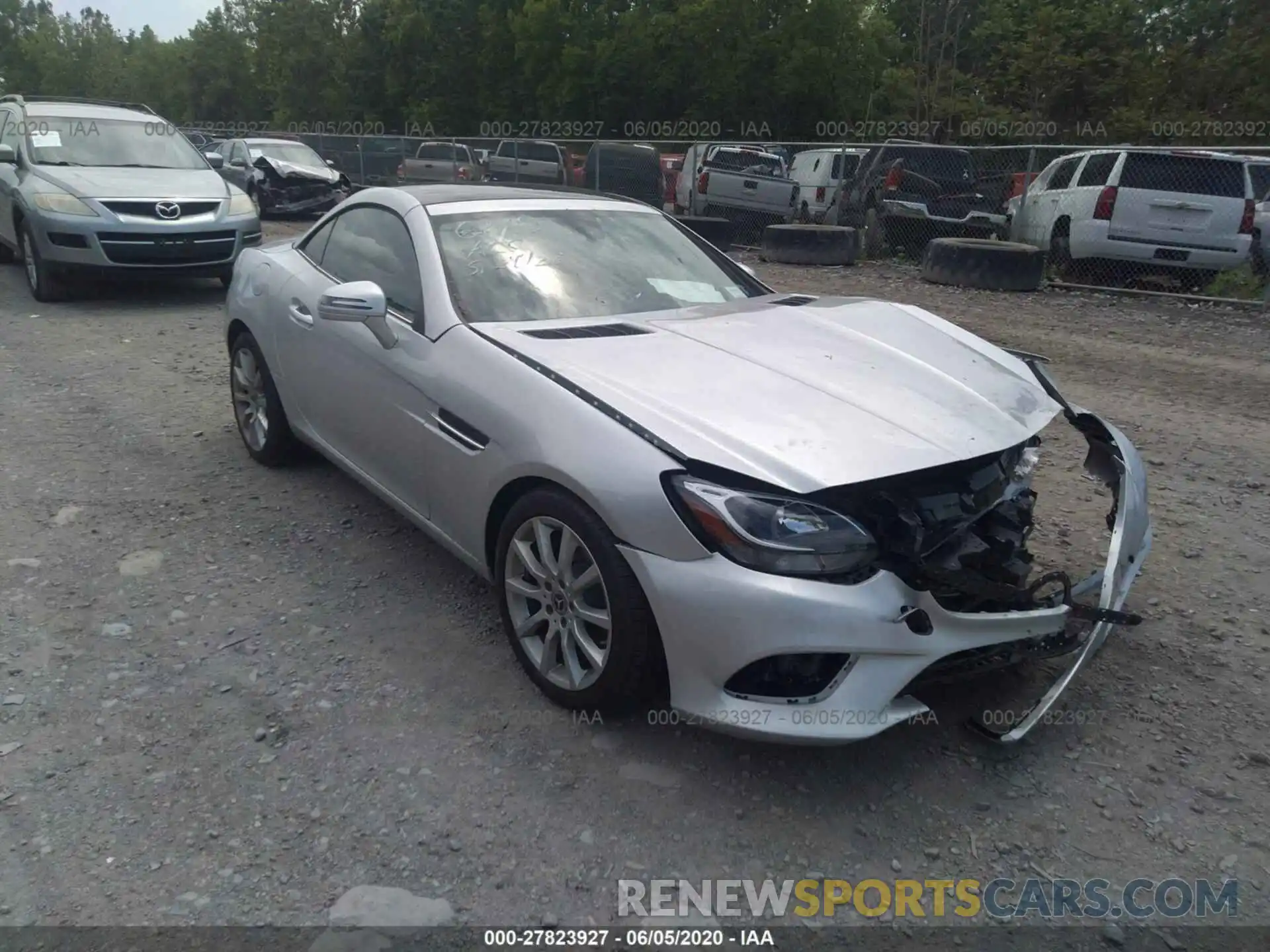 1 Фотография поврежденного автомобиля W1KPK3JA4LF169706 MERCEDES-BENZ SLC 2020