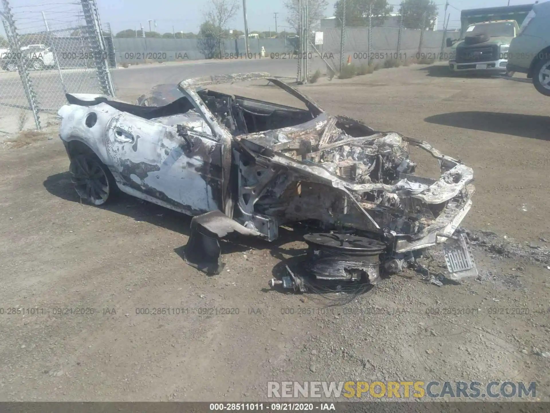 1 Photograph of a damaged car W1KPK3JA5LF169570 MERCEDES-BENZ SLC 2020