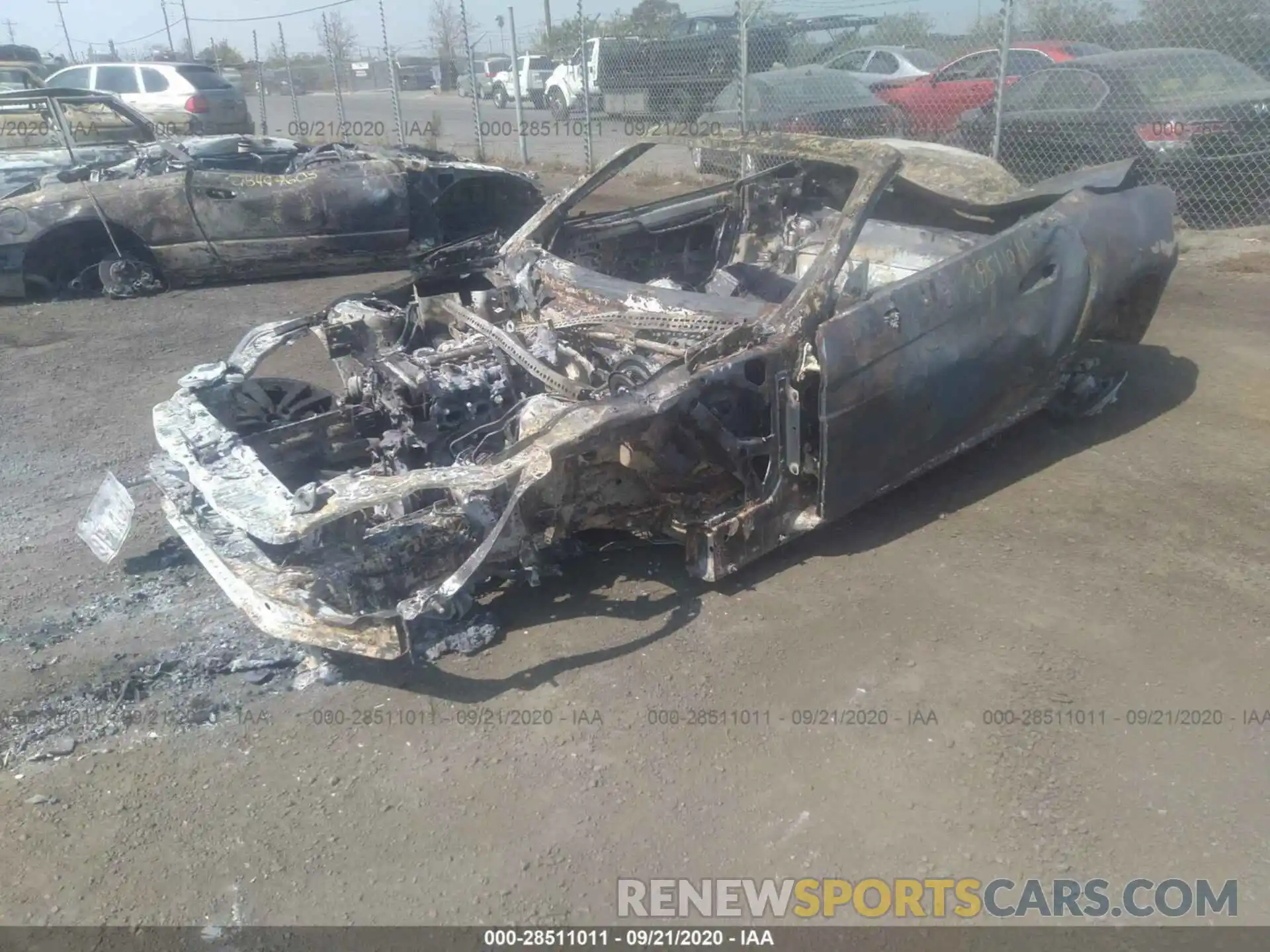 2 Photograph of a damaged car W1KPK3JA5LF169570 MERCEDES-BENZ SLC 2020