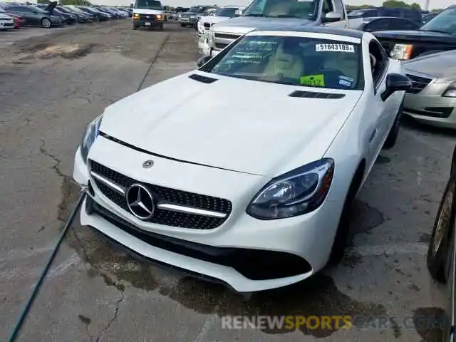 2 Photograph of a damaged car WDDPK3JA3KF160283 MERCEDES-BENZ SLC 300 2019