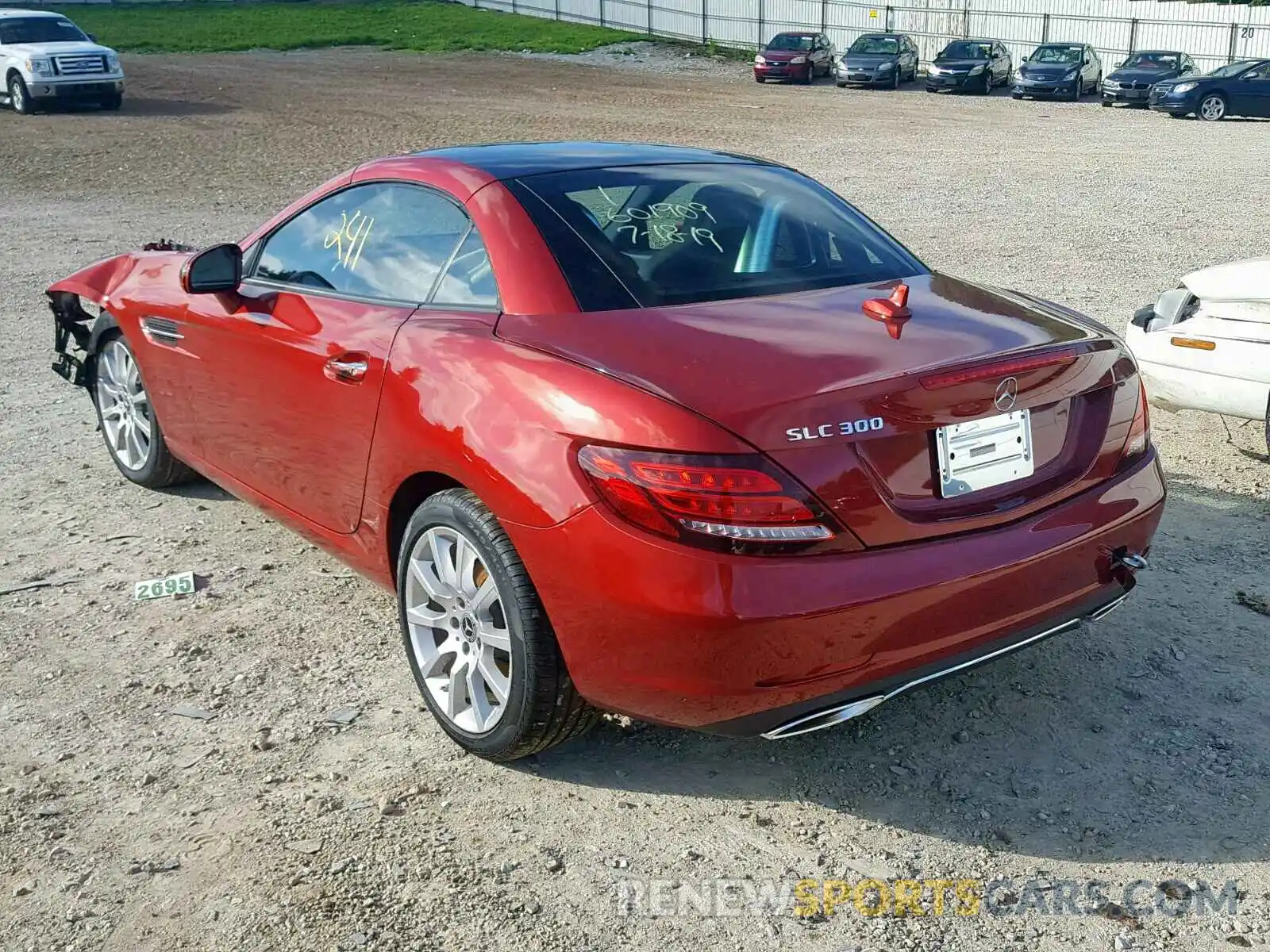 3 Photograph of a damaged car WDDPK3JA5KF162004 MERCEDES-BENZ SLC 300 2019