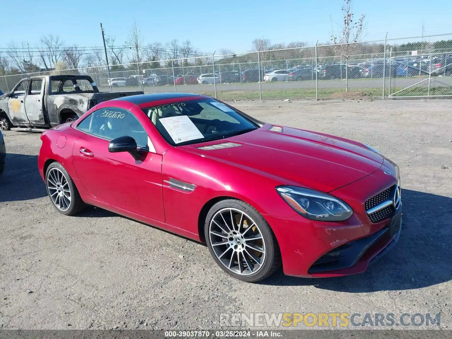 1 Photograph of a damaged car W1KPK3JA1LF169775 MERCEDES-BENZ SLC 300 2020