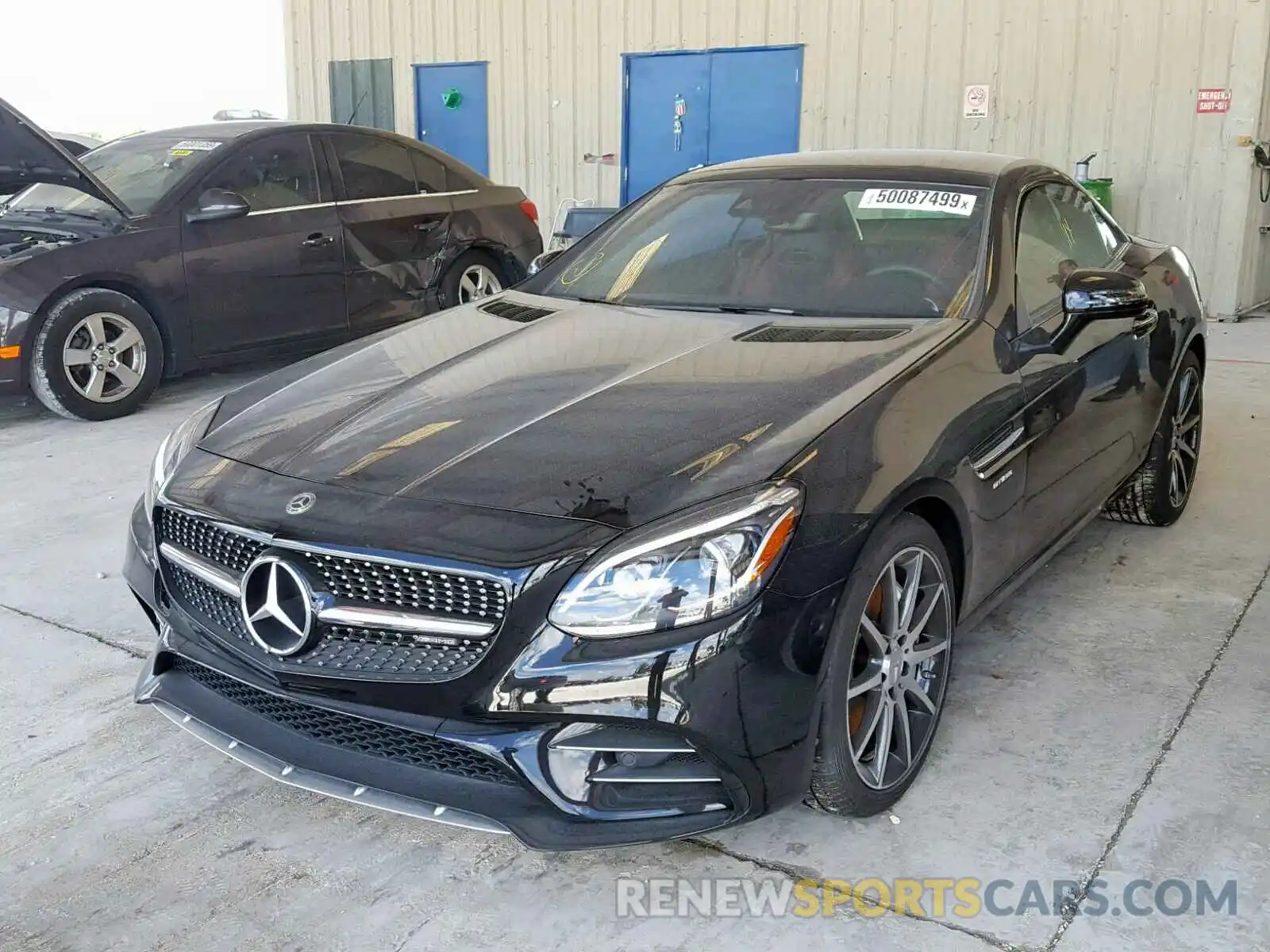 2 Photograph of a damaged car WDDPK6GA0KF160637 MERCEDES-BENZ SLC 43 AMG 2019