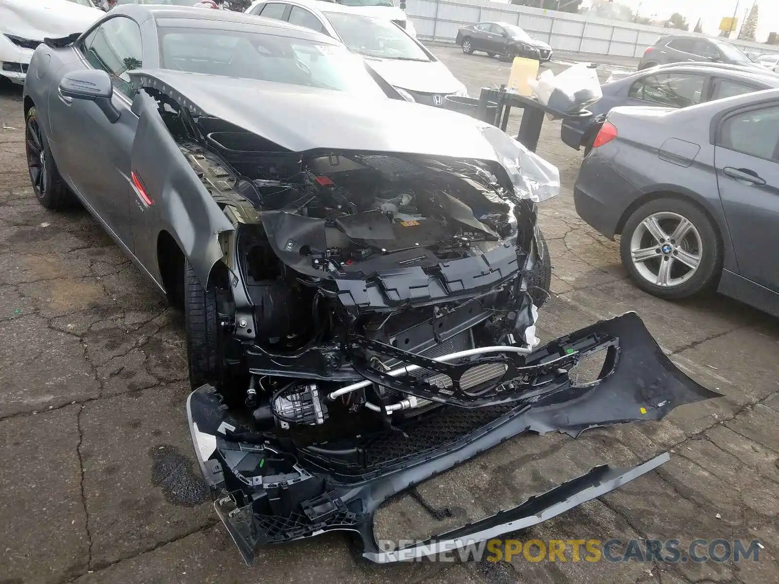 1 Photograph of a damaged car WDDPK6GA8KF159509 MERCEDES-BENZ SLC 43 AMG 2019