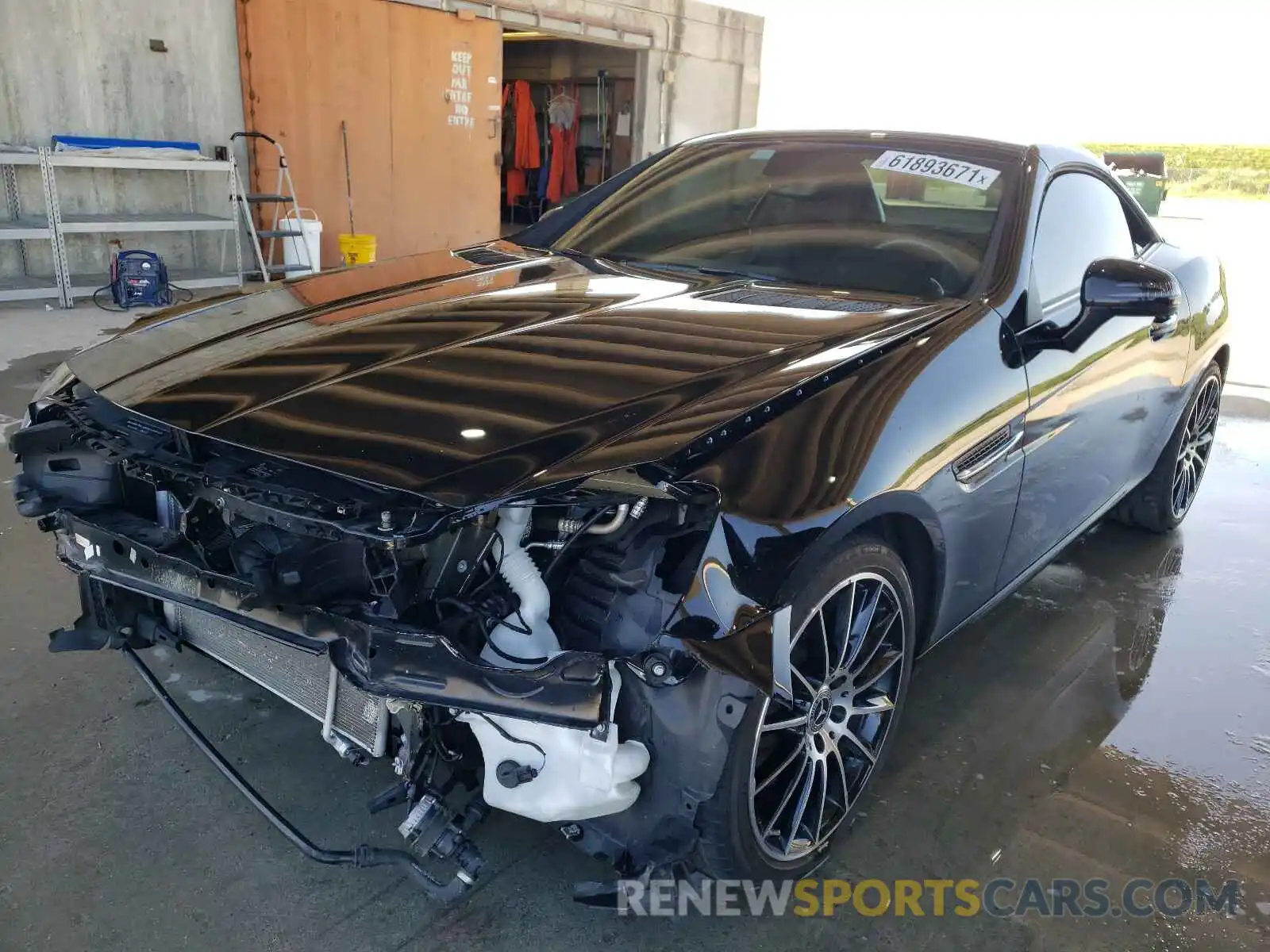 2 Photograph of a damaged car WDDPK3JA0KF157972 MERCEDES-BENZ SLC-CLASS 2019